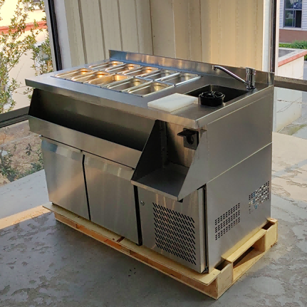 CNJT Bar Series Commercial Kitchen Beverage Chiller